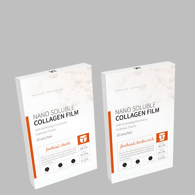 Nano Bio Collagen hydrogel masks by Vellura - box with 0 facial maska