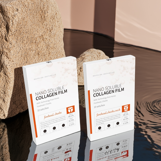 Nano Bio Collagen Hydrogel Face Masks by Vellura – box with 10 masks

