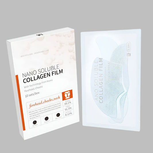 Nano Bio Collagen Hydrogel Face Masks by Vellura – box with 10 masks

